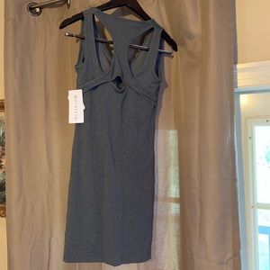 Athleta Gray Shelf Top Dress